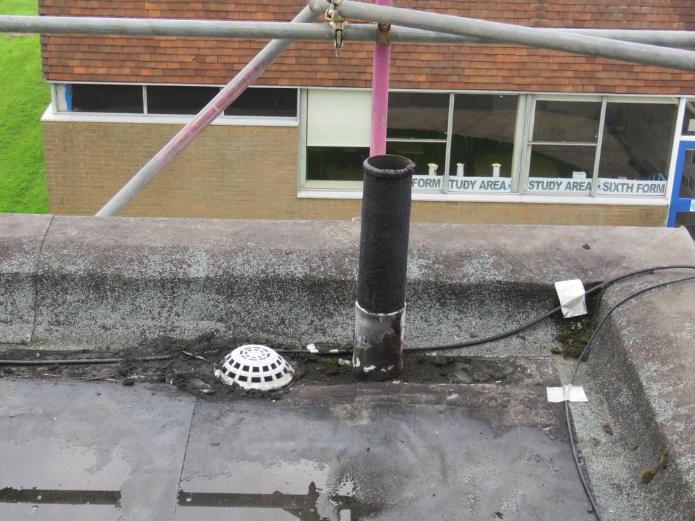 Daklekkage in Baarlo Daklekkage in Baarlo